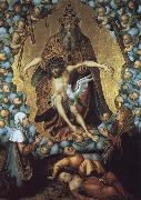 Lucas  Cranach The Trinity USA oil painting artist